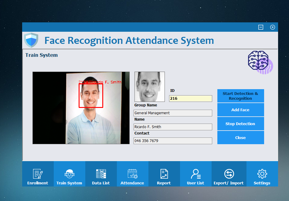 Face Recognition Based Attendance System With Gui Using Opencv And Hot Sex Picture 9258